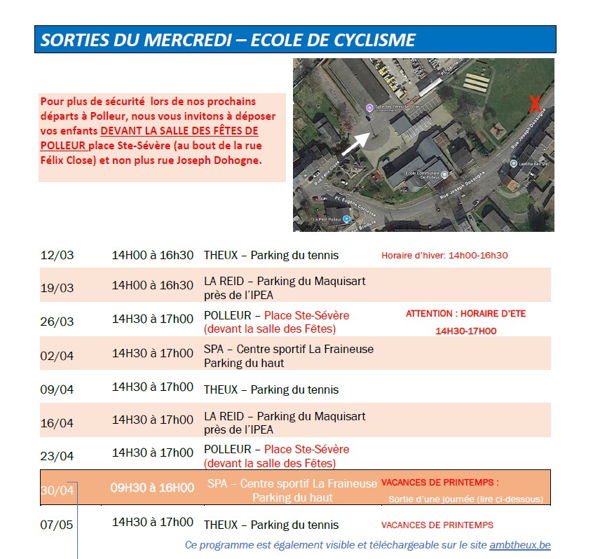 AMB Theux programme - photo 4