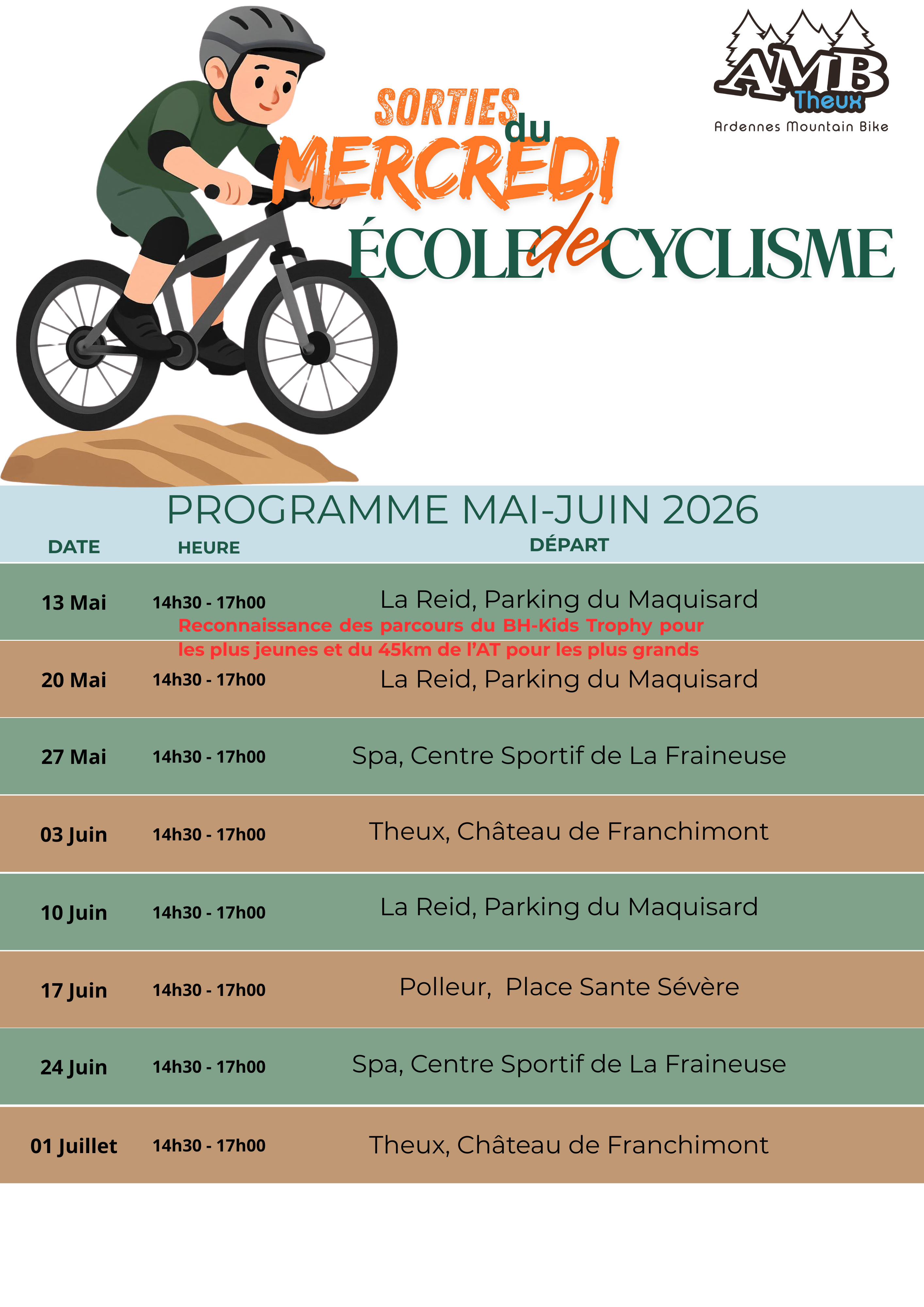AMB Theux programme - photo 4